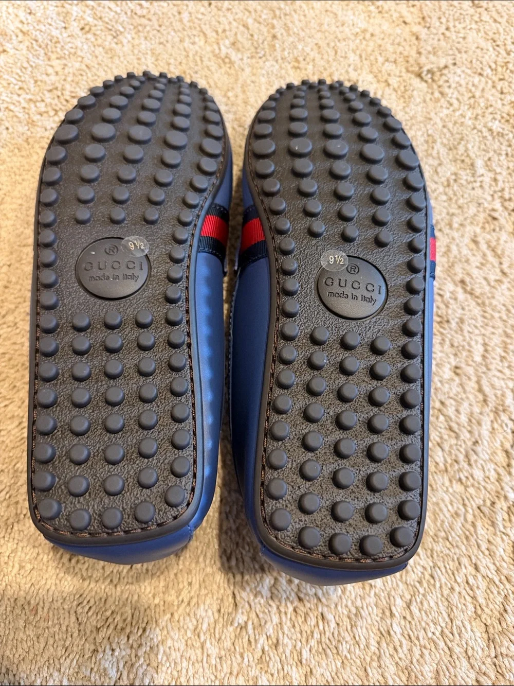 🔥Gucci Men’s Royal Blue Loafers 9 1/2 Gucci Size🔥